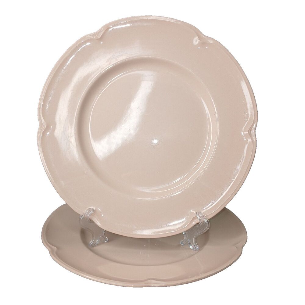 Johnson Brothers Rosedawn 2 Dinner Plates Vintage Ironstone England Pink